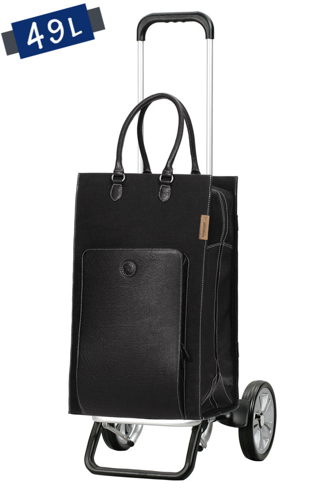 Andersen Shopper (R) Alu Star Charu Schwarz – Einkaufstrolleyparadies