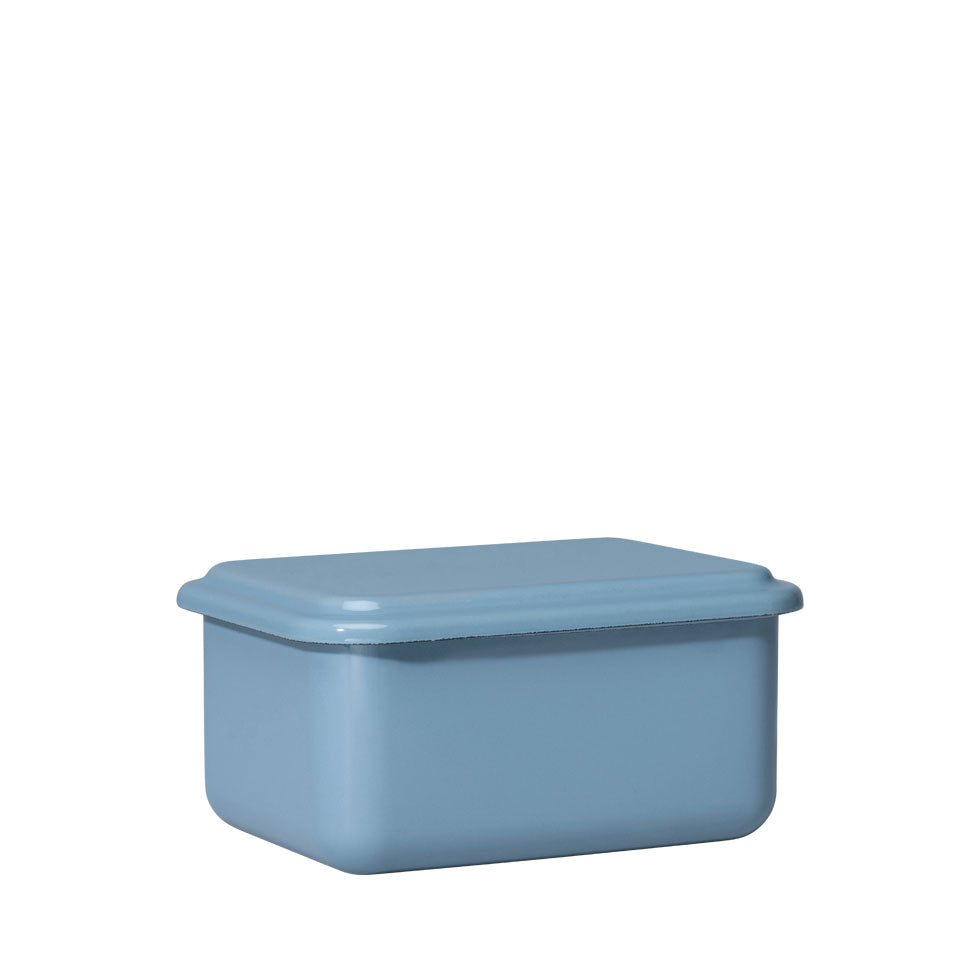 riess emaille aufbewahrung Riess Emaille Serve + Store Vorratsbehälter 0,8 L – Einkaufstrolleyparadies