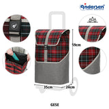 Andersen Shopper Einkaufstrolley Unus Gese Rot Wien-3