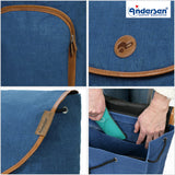 Andersen Shopper Einkaufstrolley Komfort Reik Blau Wien-5