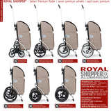 8-Andersen Shopper (R) Treppensteiger Royal Shopper Basil City schwarz Einkaufstrolley Wien