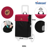 4-Andersen Shopper (R) Scala Shopper Hera rot Einkaufstrolley Wien