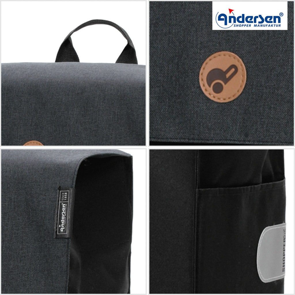 Andersen Shopper Einkaufstrolley Hera Schwarz Wien-6