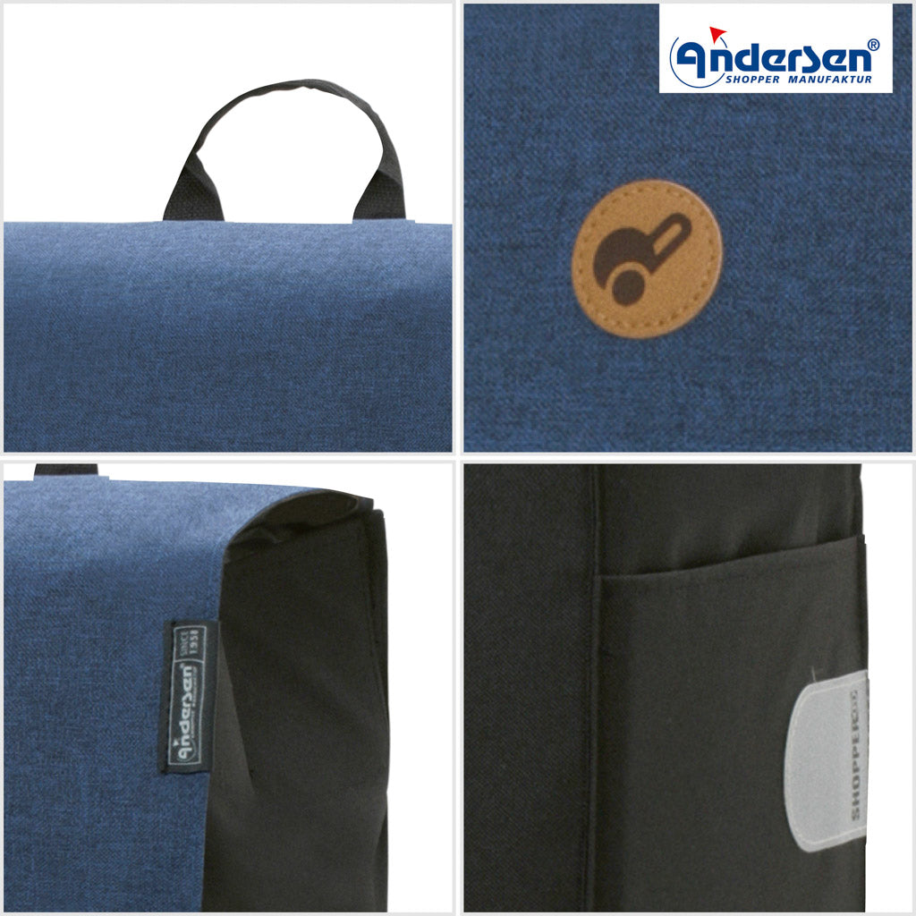 Andersen Shopper Einkaufstrolley Hera Blau Wien-6