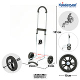 3-Andersen Shopper (R) Scala Shopper Weda schwarz Einkaufstrolley Wien