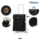 4-Andersen Shopper (R) Scala Shopper Weda schwarz Einkaufstrolley Wien
