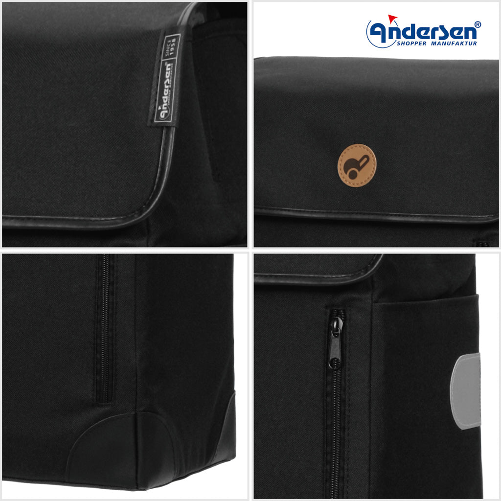 Andersen Shopper Einkaufstrolley Weda Schwarz Wien-6
