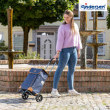 2-Andersen Shopper (R) Scala Shopper Weda blau Einkaufstrolley Wien
