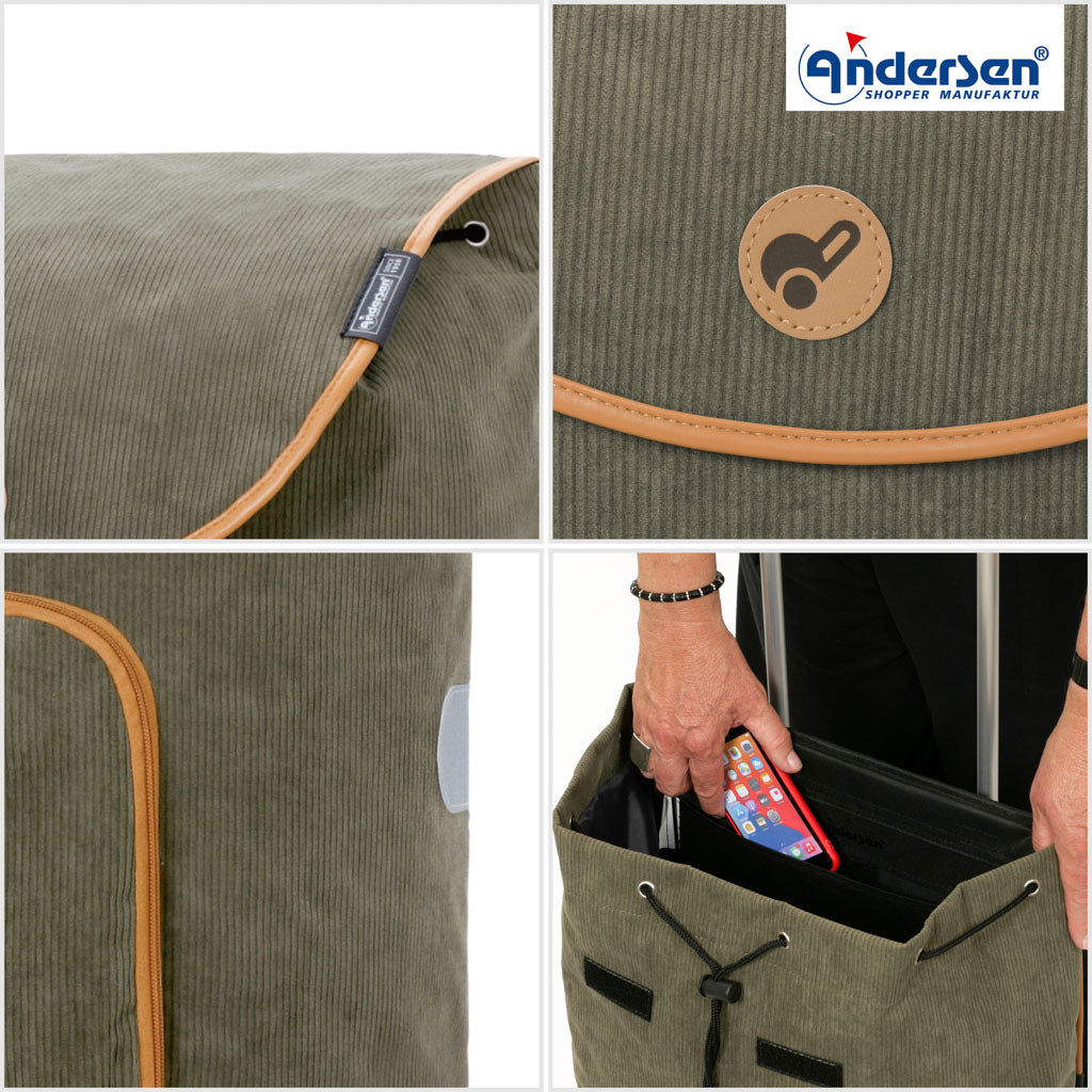 Andersen Shopper Einkaufstrolley Marta Oliv Wien-6
