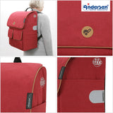 6-Andersen Shopper (R) Scala Shopper Ipek Mini rot Einkaufstrolley Wien