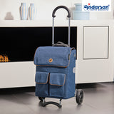 2-Andersen Shopper (R) Scala Shopper Ipek Mini blau Einkaufstrolley Wien