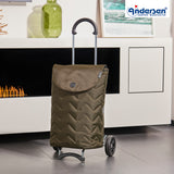 2-Andersen Shopper (R) Scala Shopper Hilma oliv Einkaufstrolley Wien