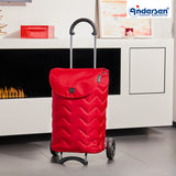 2-Andersen Shopper (R) Scala Shopper Hilma rot Einkaufstrolley Wien