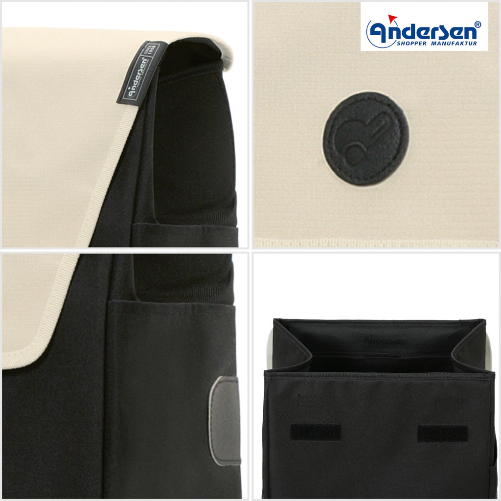 Andersen Shopper Einkaufstrolley Jano Creme Wien-6