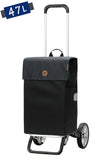1-Andersen Shopper® Alu Star Shopper Hera schwarz Einkaufstrolley Wien
