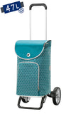 1-Andersen Shopper® Alu Star Shopper Famke petrol Einkaufstrolley Wien