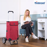 2-Andersen Shopper® Alu Star Shopper Sofia rot Einkaufstrolley Wien