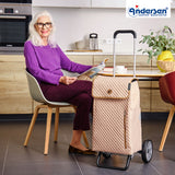 2-Andersen Shopper® Alu Star Shopper Lissa sand Einkaufstrolley Wien