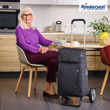 2-Andersen Shopper® Alu Star Shopper Lissa schwarz Einkaufstrolley Wien