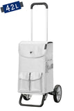 1-Andersen Shopper® Alu Star Shopper Abbo silber Einkaufstrolley Wien