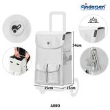 4-Andersen Shopper® Alu Star Shopper Abbo silber Einkaufstrolley Wien