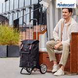 2-Andersen Shopper® Alu Star Shopper Basil City schwarz Einkaufstrolley Wien