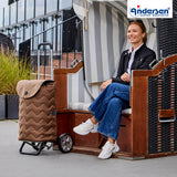 2-Andersen Shopper® Alu Star Shopper Hilma mousse Einkaufstrolley Wien