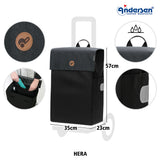 4-Andersen Shopper (R) Treppensteiger Scala Shopper Hera schwarz Einkaufstrolley Wien