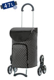 1-Andersen Shopper (R) Treppensteiger Scala Shopper Famke schwarz Einkaufstrolley Wien