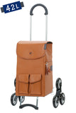 1-Andersen Shopper (R) Treppensteiger Scala Shopper Abbo braun Einkaufstrolley Wien