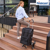2-Andersen Shopper (R) Treppensteiger Scala Shopper Lisa schwarz Einkaufstrolley Wien