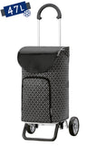 1-Andersen Shopper (R) Scala Shopper Plus Famke schwarz Einkaufstrolley Wien