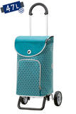 1-Andersen Shopper (R) Scala Shopper Plus Famke petrol Einkaufstrolley Wien