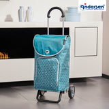 2-Andersen Shopper (R) Scala Shopper Plus Famke petrol Einkaufstrolley Wien