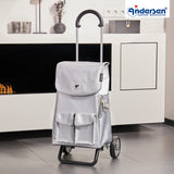 2-Andersen Shopper (R) Scala Shopper Plus Abbo silber Einkaufstrolley Wien