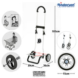 3-Andersen Shopper (R) Scala Shopper Plus Teda schwarz Einkaufstrolley Wien