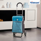 2-Andersen Shopper (R) Scala Shopper Plus Teda petrol Einkaufstrolley Wien