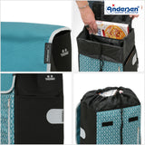 6-Andersen Shopper (R) Scala Shopper Plus Teda petrol Einkaufstrolley Wien