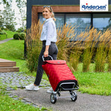 2-Andersen Shopper (R) Scala Shopper Plus Hilma rot Einkaufstrolley Wien