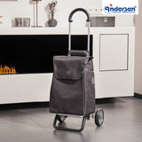 2-Andersen Shopper (R) Scala Shopper Plus Jano schwarz Einkaufstrolley Wien