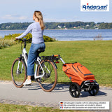 2-Andersen Shopper (R) Tura Shopper 135 Hydro 3.0 orange Einkaufstrolley Wien