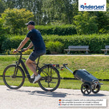2-Andersen Shopper (R) Tura Shopper 135 Ortlieb anthrazit Einkaufstrolley Wien