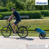 2-Andersen Shopper (R) Tura Shopper 135 Ortlieb petrol Einkaufstrolley Wien