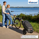 2-Andersen Shopper (R) Tura Shopper 135 Fado 3.0 schwarz Einkaufstrolley Wien