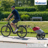 2-Andersen Shopper (R) Tura Shopper 135 Lasse rot Einkaufstrolley Wien