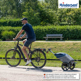 2-Andersen Shopper (R) Tura Shopper 135 Lasse blau Einkaufstrolley Wien