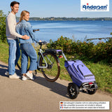 2-Andersen Shopper (R) Tura Shopper 136 Hydro 3.0 flieder Einkaufstrolley Wien