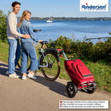 2-Andersen Shopper (R) Tura Shopper 136 Hydro 3.0 rot Einkaufstrolley Wien