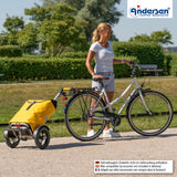 2-Andersen Shopper (R) Tura Shopper 136 Ortlieb gelb Einkaufstrolley Wien