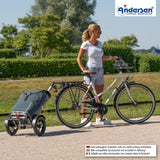 2-Andersen Shopper (R) Tura Shopper 136 Ortlieb anthrazit Einkaufstrolley Wien